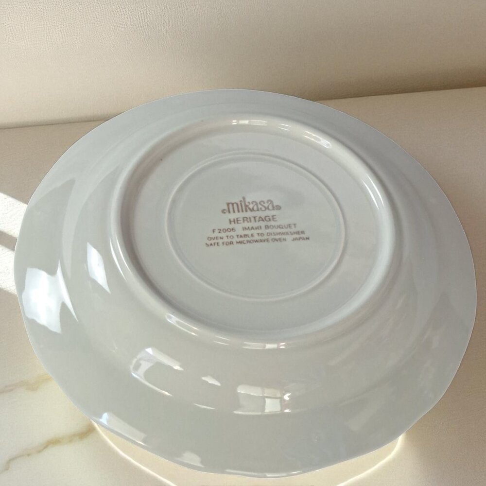 Mikasa Heritage Imari Bouquet Salad Plates F2006 set of 2 - Picture 6 of 8